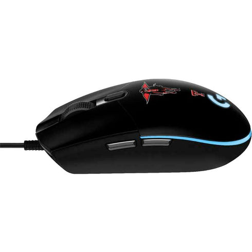 Texas Tech University Red Raiders Logo G203 Prodigy RGB Wired Gaming Mouse Skin